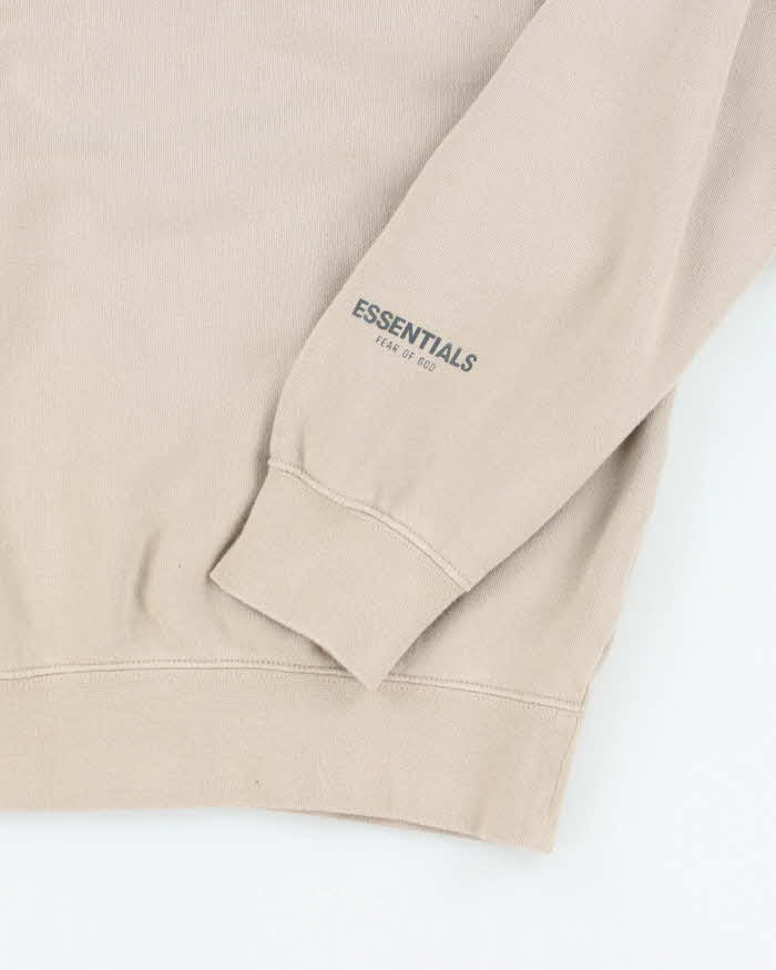 Essentials Small Spell Out Heavyweight Sweatshirt - S