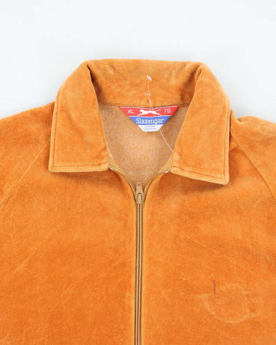 Vintage 2000's Slazenger Full Zip Hoodless Zip Up - XL