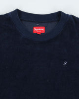 Vintage Supreme New York FW16 Small S Embroidered Sweatshirt - L