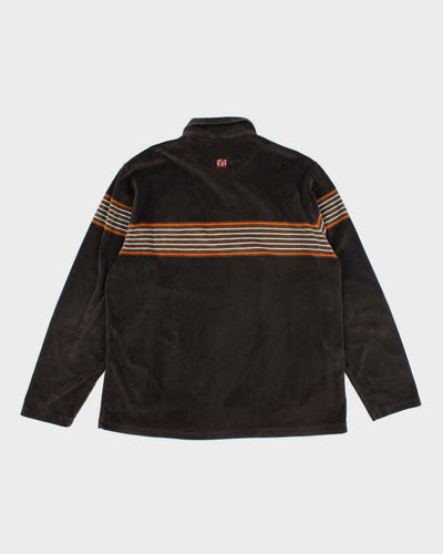 Vintage 2000's Quiksilver Oversized Quarter Button Pullover - L