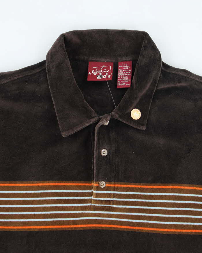 Vintage 2000's Quiksilver Oversized Quarter Button Pullover - L