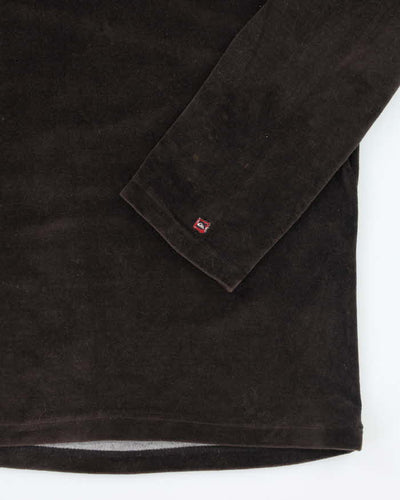 Vintage 2000's Quiksilver Oversized Quarter Button Pullover - L