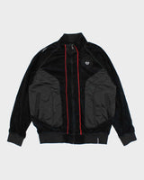 Vintage Y2K AKDMKS Overized Velvet Zip Up - L
