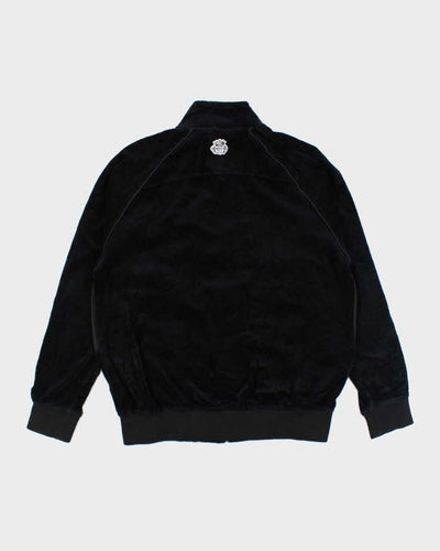 Vintage Y2K AKDMKS Overized Velvet Zip Up - L