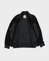 Vintage Y2K AKDMKS Overized Velvet Zip Up - L