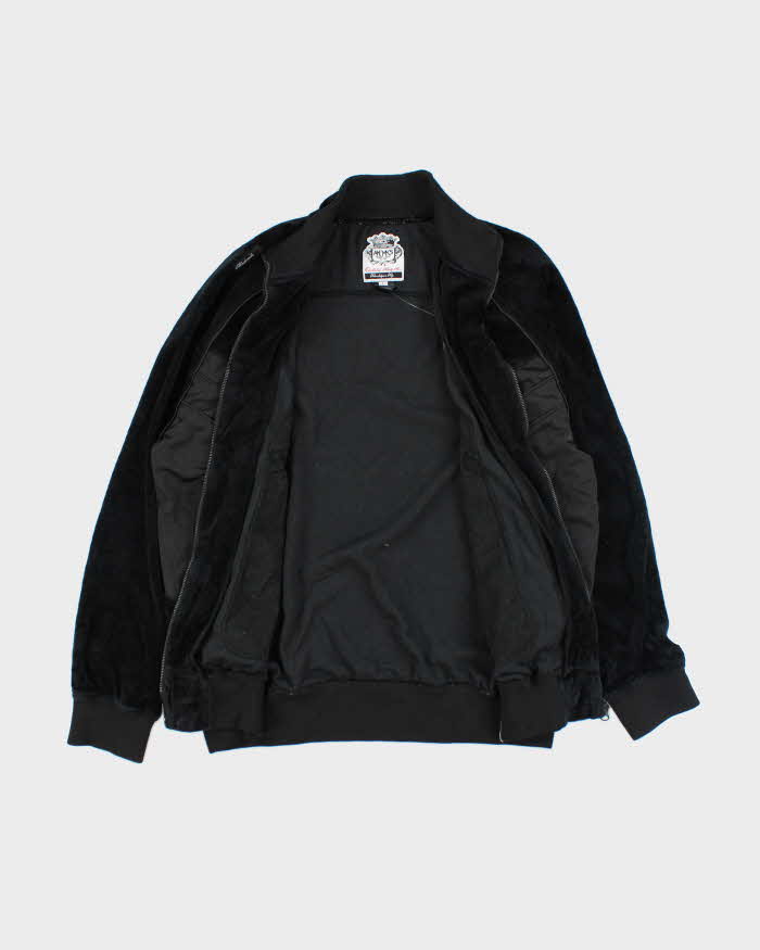 Vintage Y2K AKDMKS Overized Velvet Zip Up - L