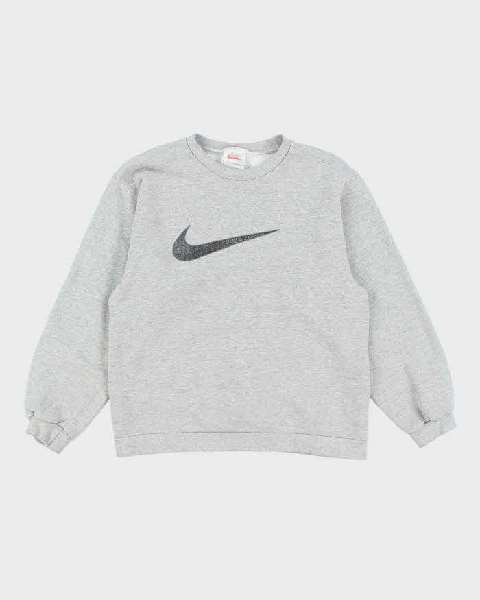 Vintage 90's Nike Big Swoosh Logo Sweatshirt - L