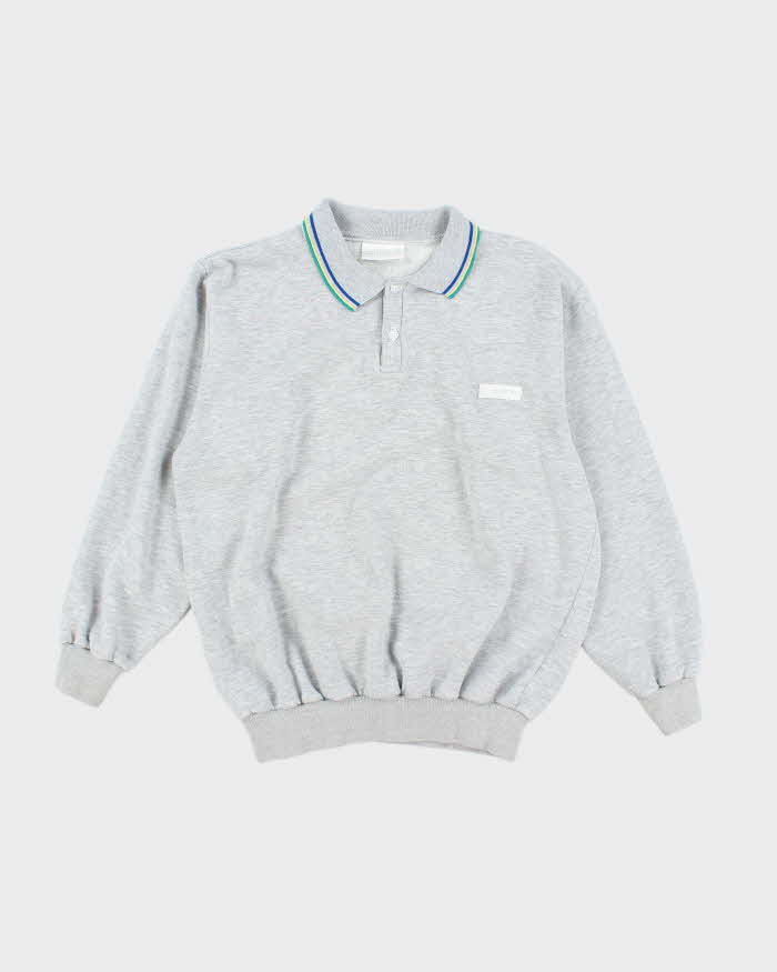 Vintage 90's Adidas Polo Sweatshirt - S