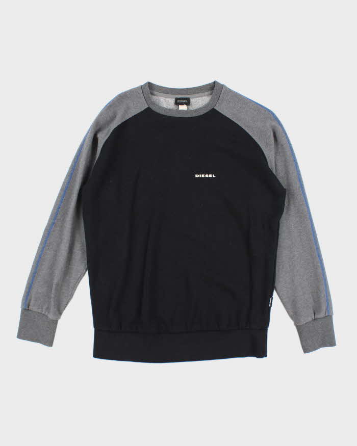 Vintage Y2K Diesel Small Logo Sweatshirt - S