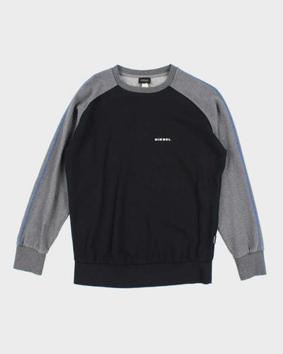 Vintage Y2K Diesel Small Logo Sweatshirt - S