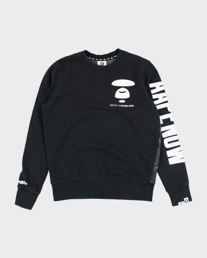 Vintage 2000's Bape Graphic Printed Sweatshirt - S