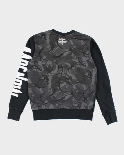 Vintage 2000's Bape Graphic Printed Sweatshirt - S