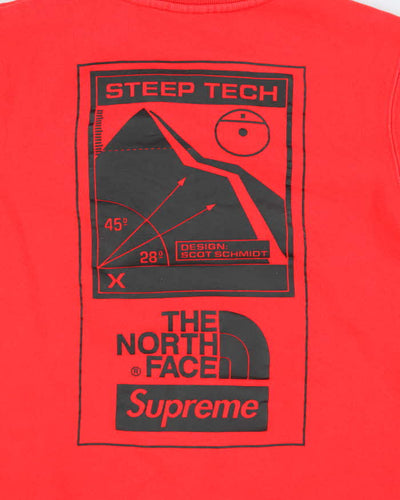 Supreme New York x The North Face Steep Tech Graphic Sweatshirt - S