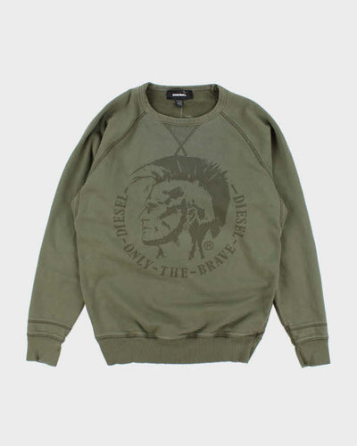 Vintage Y2K Diesel Only the Brave Graphic Sweatshirt - M – Rokit