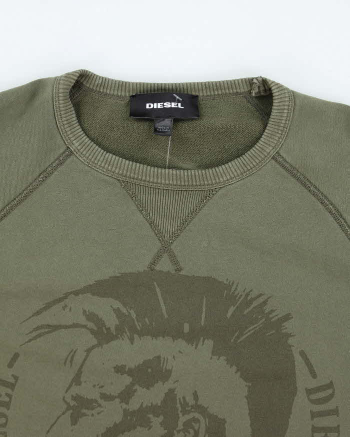 Vintage Y2K Diesel Only the Brave Graphic Sweatshirt - M – Rokit