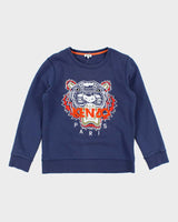 Vintage 2000's Kenzo Tiger Embroidered Sweatshirt - L