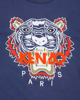 Vintage 2000's Kenzo Tiger Embroidered Sweatshirt - L