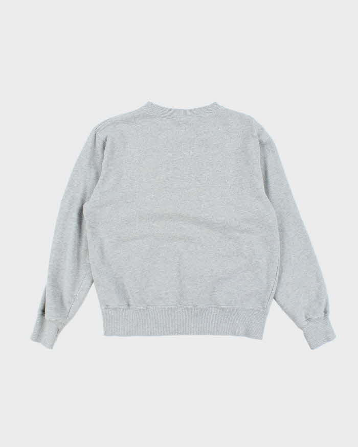 Vintage 2000's Champion Plain Grey Sweatshirt - M