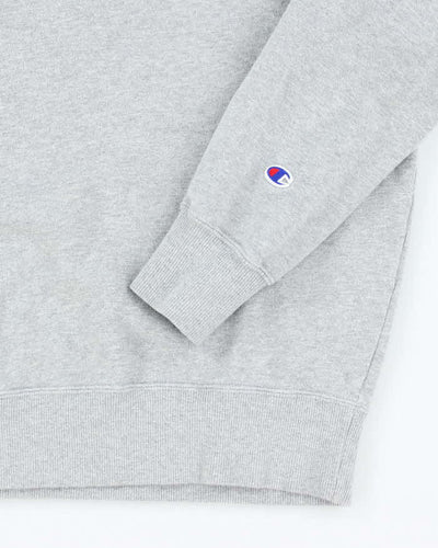Vintage 2000's Champion Plain Grey Sweatshirt - M