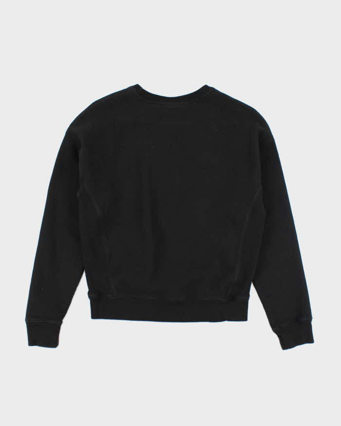 Vintage 2000's Champion Plain Black Sweatshirt - S
