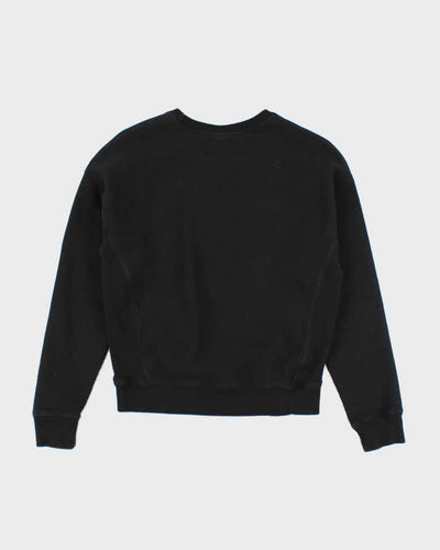 Vintage 2000's Champion Plain Black Sweatshirt - S