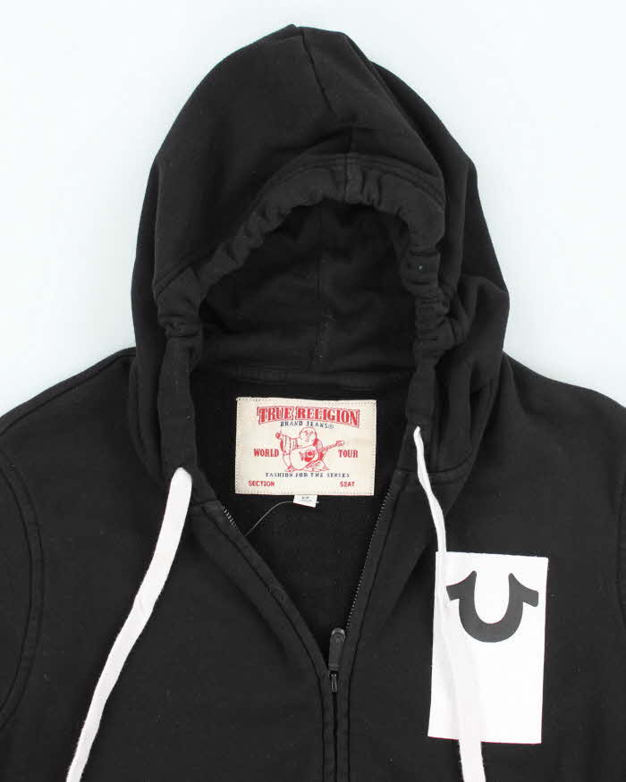 Vintage Y2K True Religion Zip Up Hoodie - S