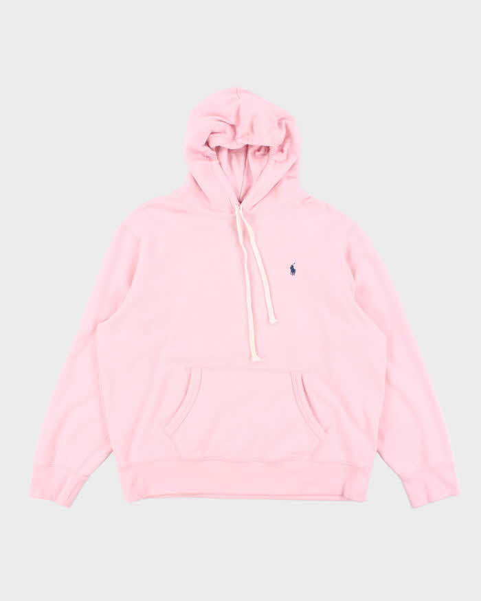 Vintage Y2K Ralph Lauren Small Horse Hoodie - XL