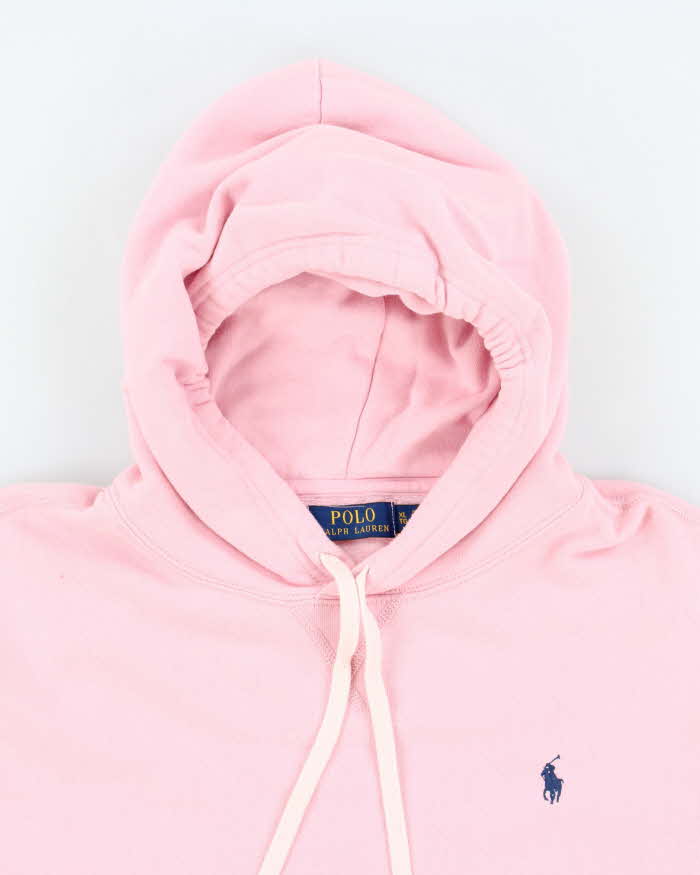 Vintage Y2K Ralph Lauren Small Horse Hoodie - XL