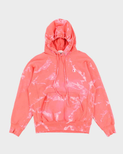 Vintage Champion Reverse Weave Tie Dye Hoodie - L