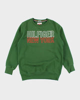 Vintage 2000's Tommy Hilfiger Spell Out Logo Sweatshirt - XL