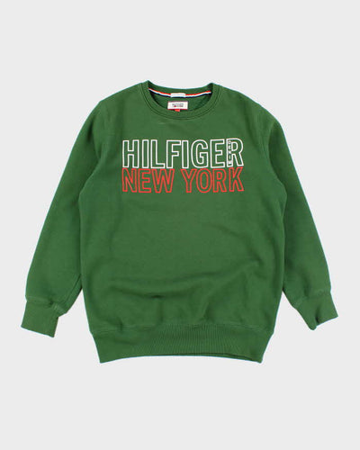 Vintage 2000's Tommy Hilfiger Spell Out Logo Sweatshirt - XL