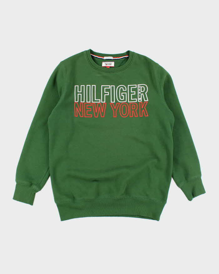 Vintage 2000's Tommy Hilfiger Spell Out Logo Sweatshirt - XL