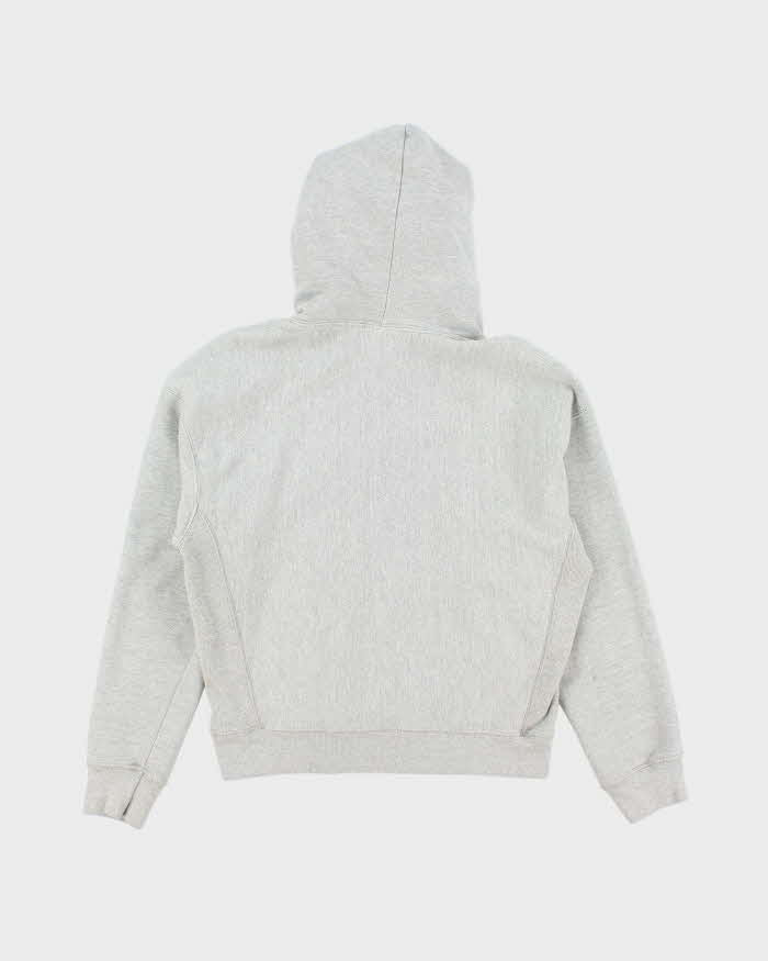Y2k 00s Champion Grey Reverse Weave Hoodie - M