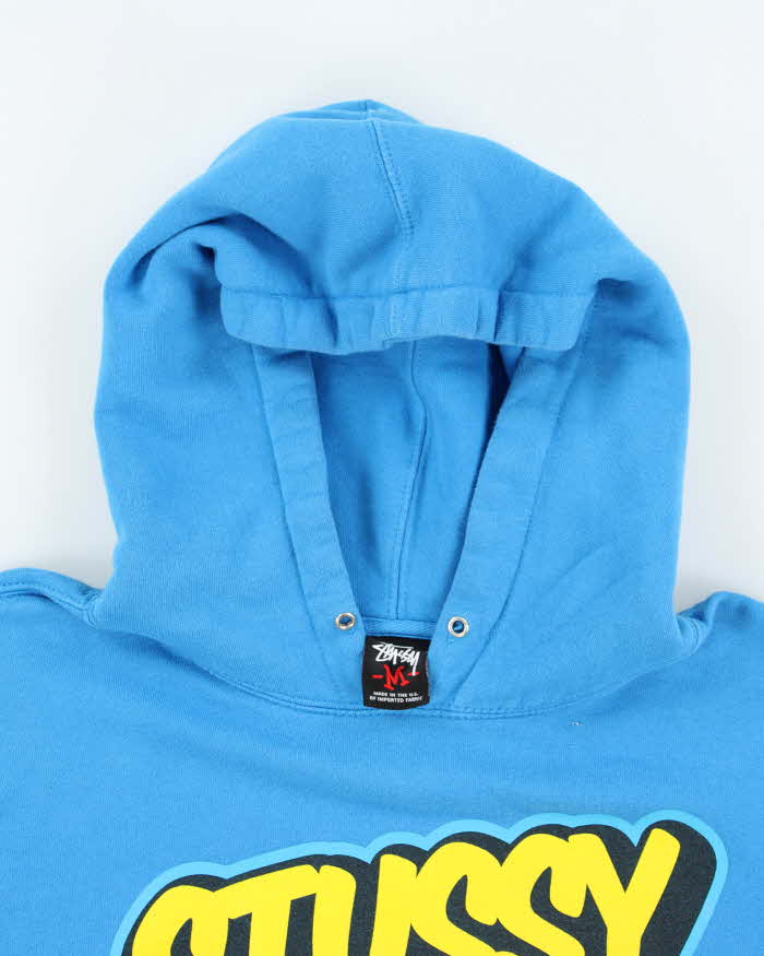 Vintage 2000's Stussy Tribe Graphic Hoodie - M