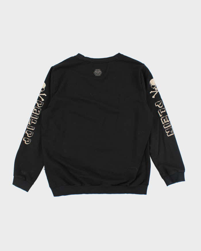 Phillip Plein Rhinestone Sweatshirt - XXL