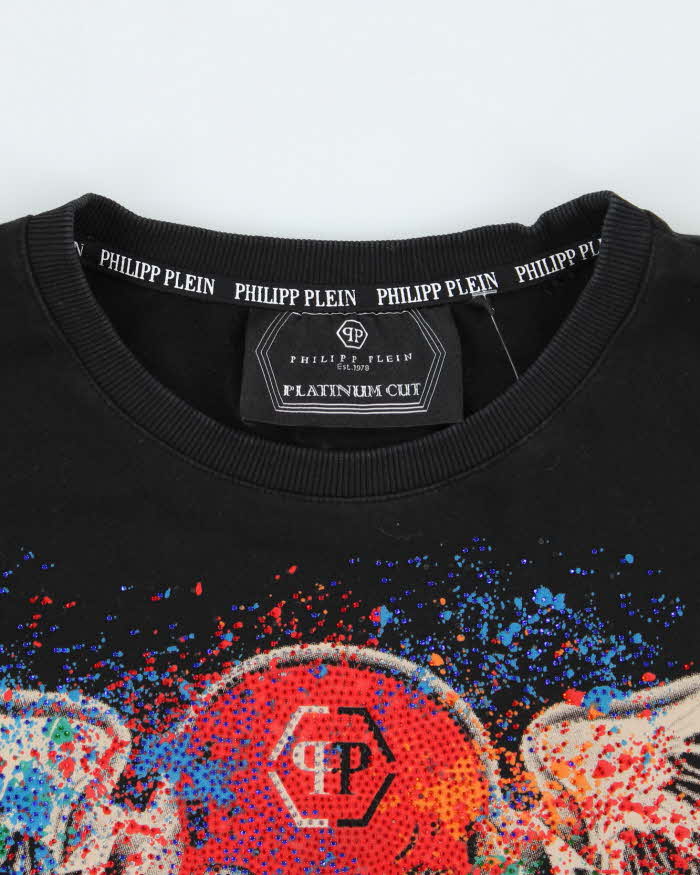 Phillip Plein Rhinestone Sweatshirt - XXL