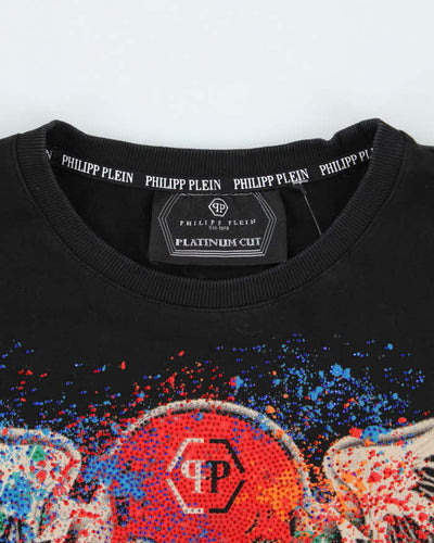 Phillip Plein Rhinestone Sweatshirt - XXL