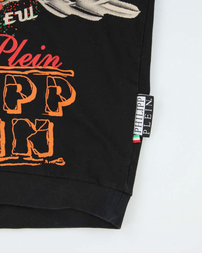 Phillip Plein Rhinestone Sweatshirt - XXL