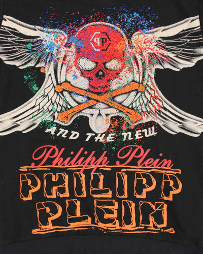 Phillip Plein Rhinestone Sweatshirt - XXL