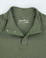 Eddie Baurer Green Quarter Button Jumper - L