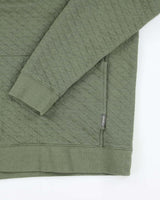 Eddie Baurer Green Quarter Button Jumper - L