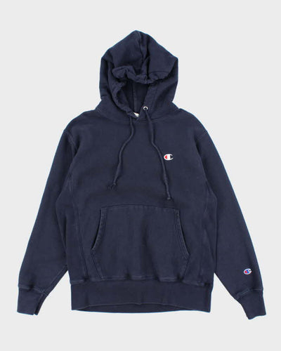 Vintage 90's Champion Reverse Weave Small Logo Hoodie - M