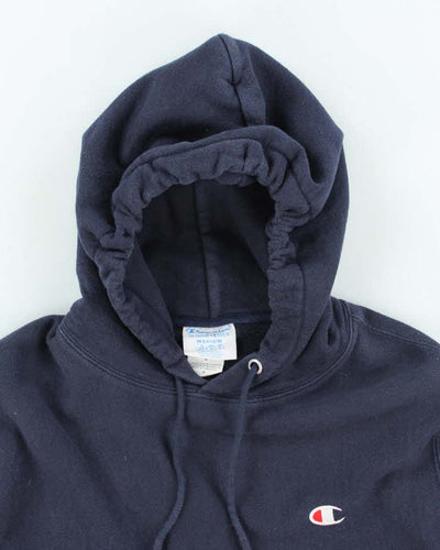 Vintage 90's Champion Reverse Weave Small Logo Hoodie - M