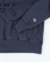 Vintage 90's Champion Reverse Weave Small Logo Hoodie - M