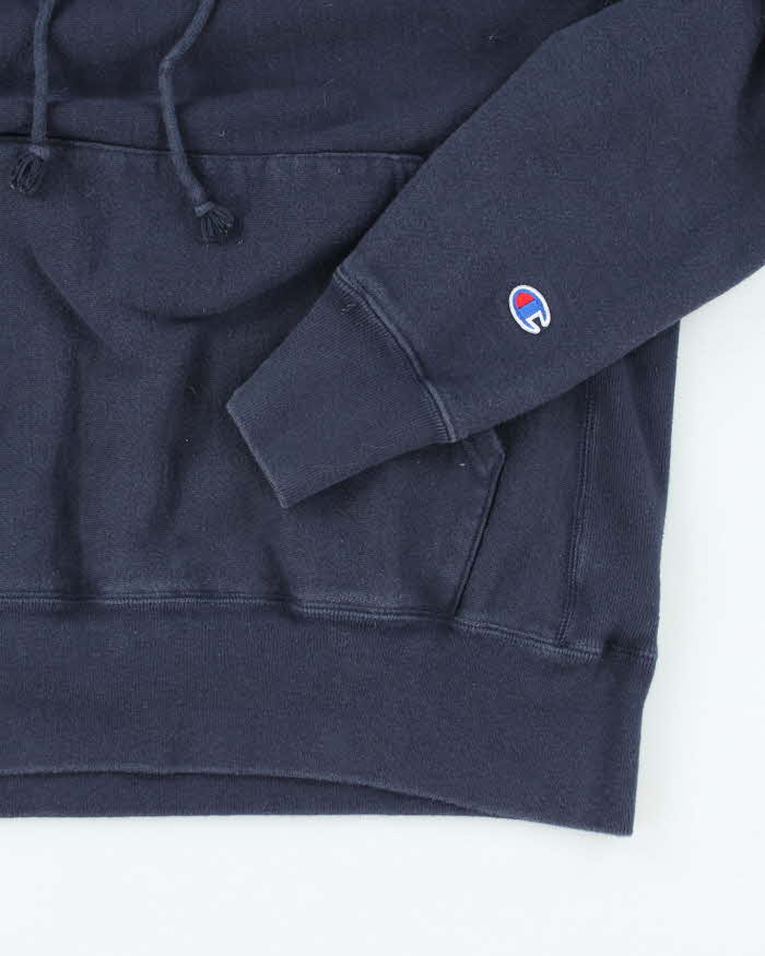 Vintage 90's Champion Reverse Weave Small Logo Hoodie - M