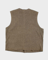 Vintage 90's GAP Pop Button Sleeveless Hoodie - XL