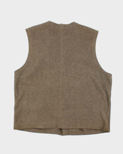 Vintage 90's GAP Pop Button Sleeveless Hoodie - XL