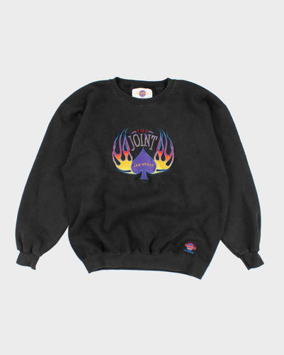 Vintage 90's Hard Rock Café Las Vegas Embroidered Sweatshirt - L