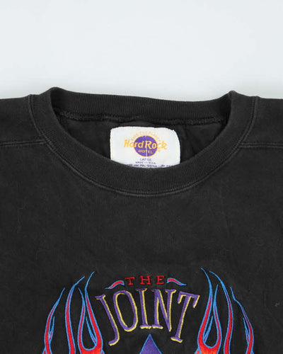 Vintage 90's Hard Rock Café Las Vegas Embroidered Sweatshirt - L