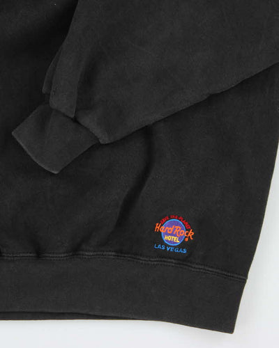 Vintage 90's Hard Rock Café Las Vegas Embroidered Sweatshirt - L